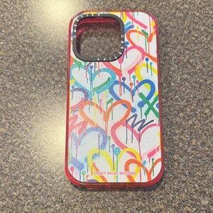 Colorful and Sturdy Heart IPhone 14 Case from Casetify